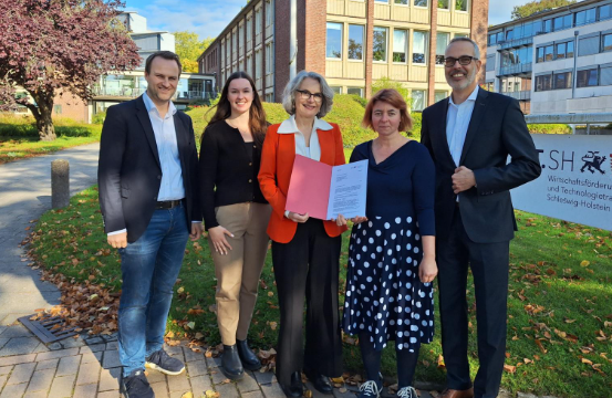 Dr. Johannes Ripken, Inga Karlisch, Staatssekretärin Susanne Henckel, Isabel Patzwald, Andreas Fischer